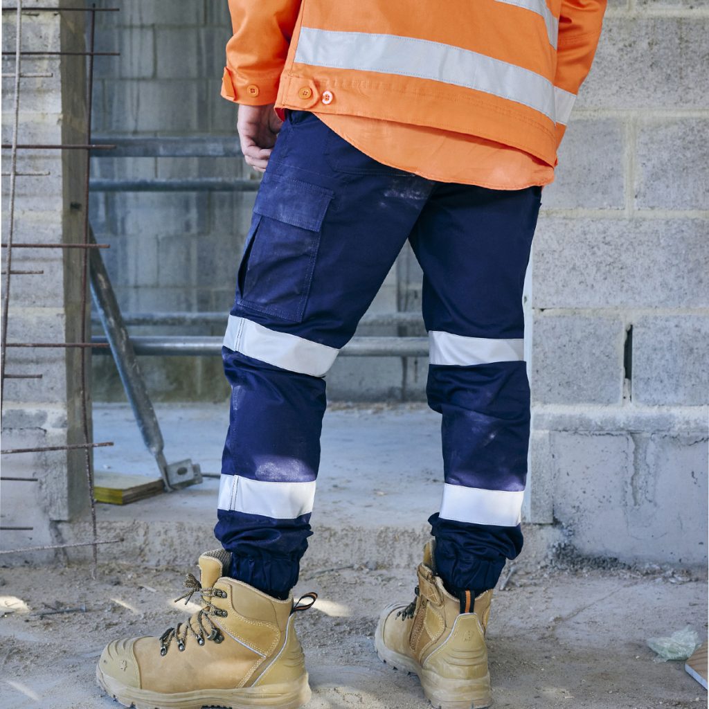 Bisley Biomotion Cuffed Stretch Taped Pant BPC6028T - The Workers Shop