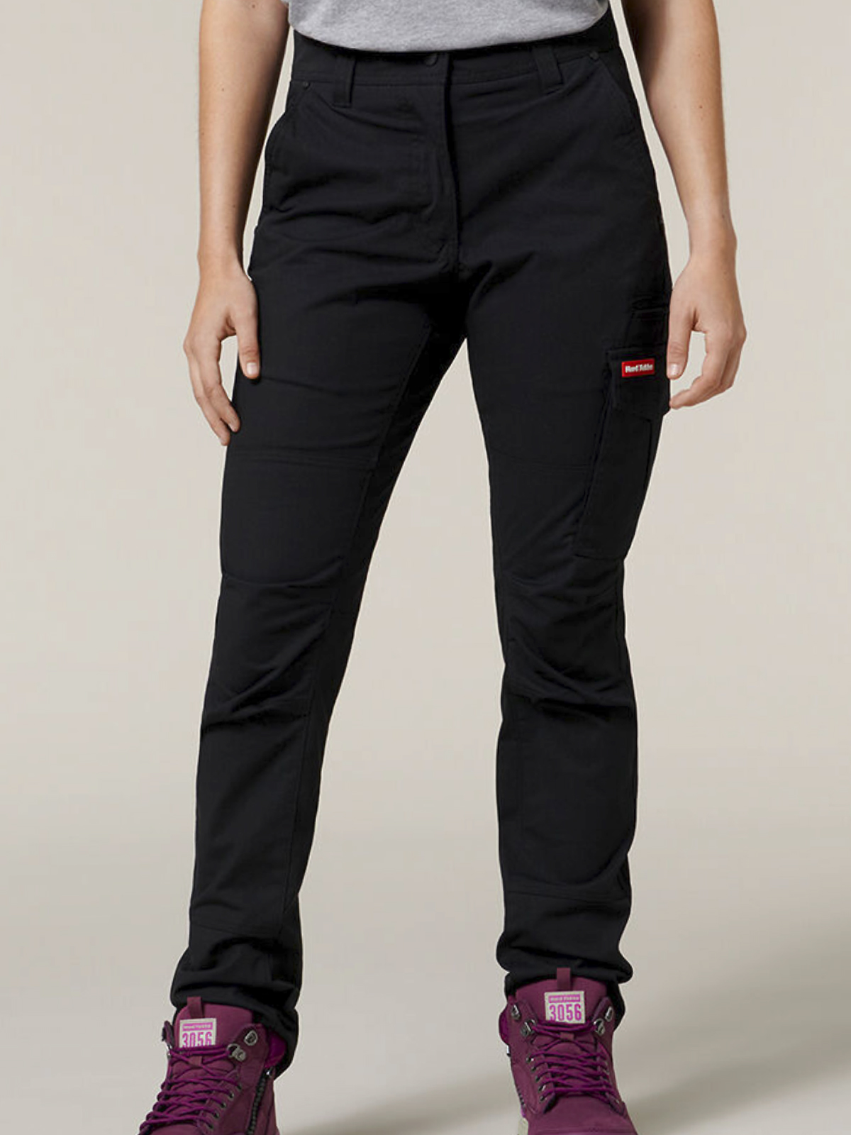 Shop Hard Yakka Women's Ripstop Slim Fit Cargo Pants