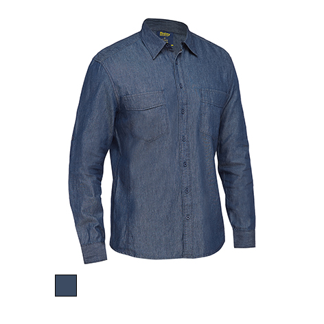 Bisley Denim Long Sleeve Shirt BS6602