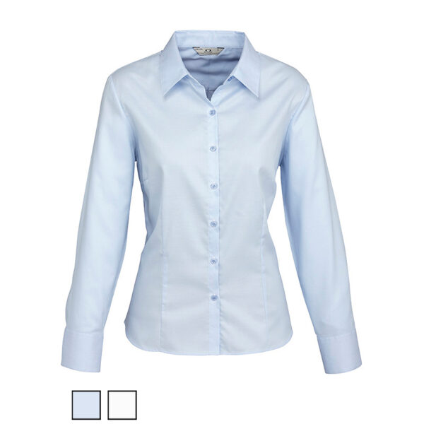 Fashion Biz Ladies Luxe Long Sleeve Shirt S118LL