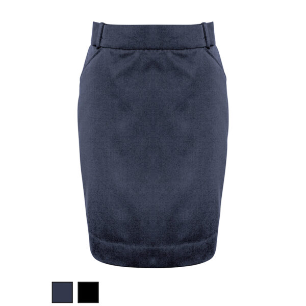 Fashion Biz Ladies Detroit Flexi Band Skirt BS612S