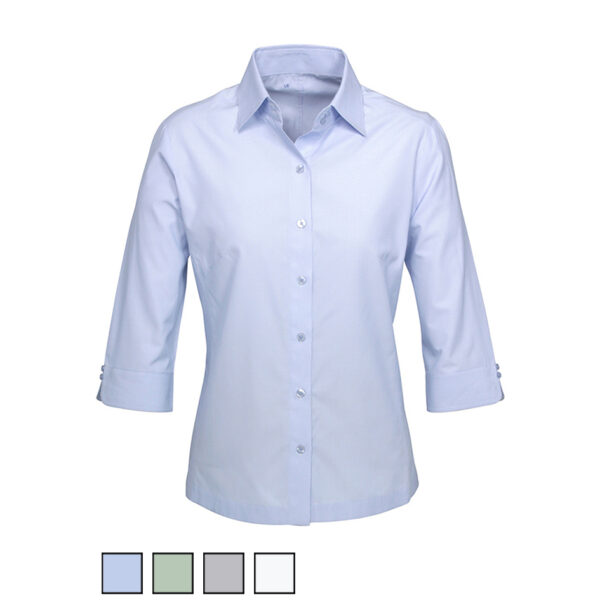 Fashion Biz Ladies Ambassador 3/4 Sleeve Shirt S29521