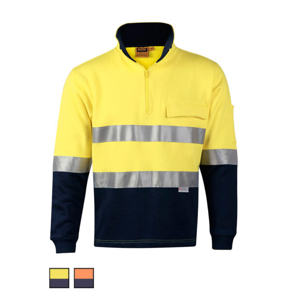 Winning Spirit Cotton Taped Fleecy Jumper SW48