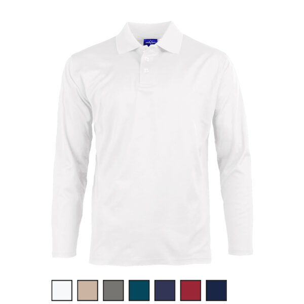 Winning Spirit Long Sleeve Victory Polo PS35