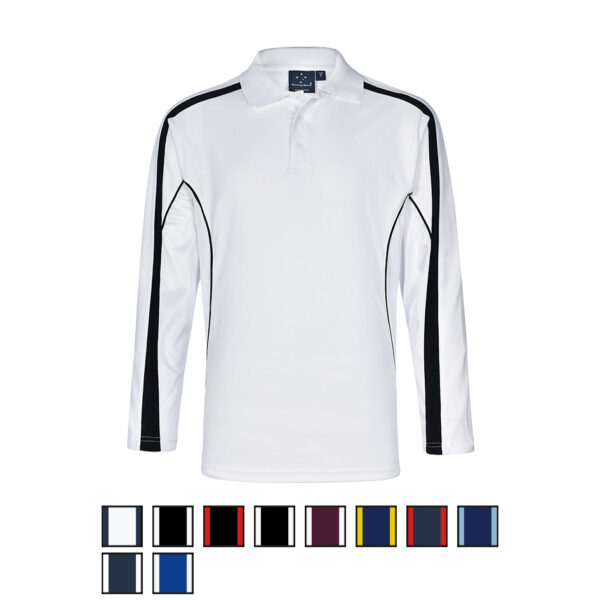 Winning Spirit Long Sleeve Legends Polo PS69