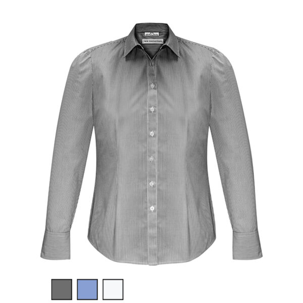Fashion Biz Ladies Euro Long Sleeve Shirt S812LL