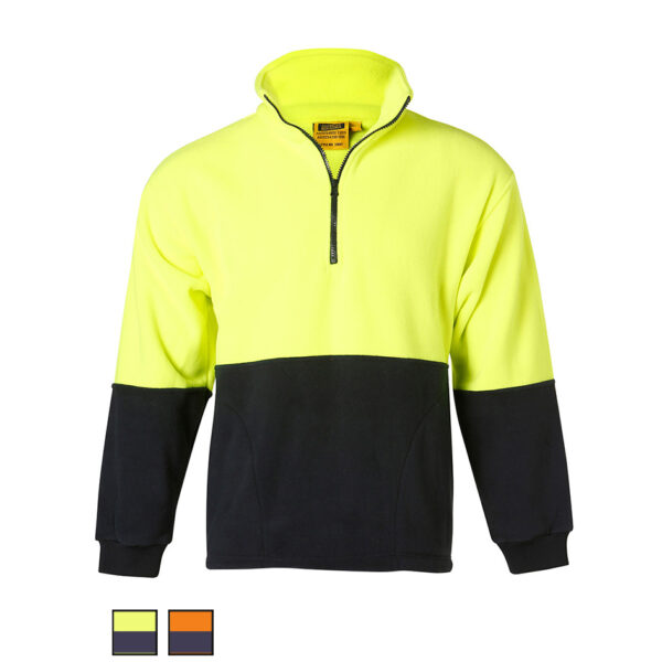 Winning Spirit Hivis Polar Fleece Jumper SW07