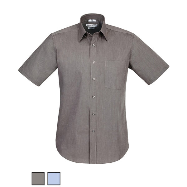 Fashion Biz Chevron Short Sleeve Shirt S122MS