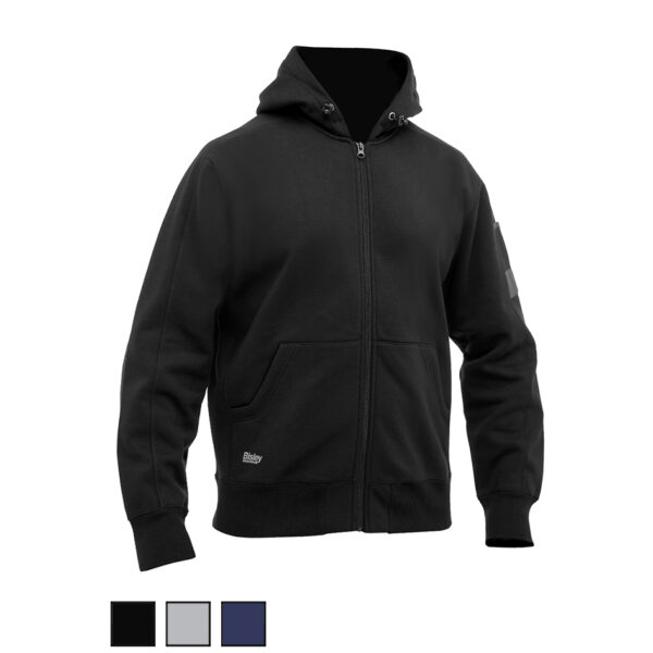 Bisley Work Fleece Full Zip Hoodie BK6725
